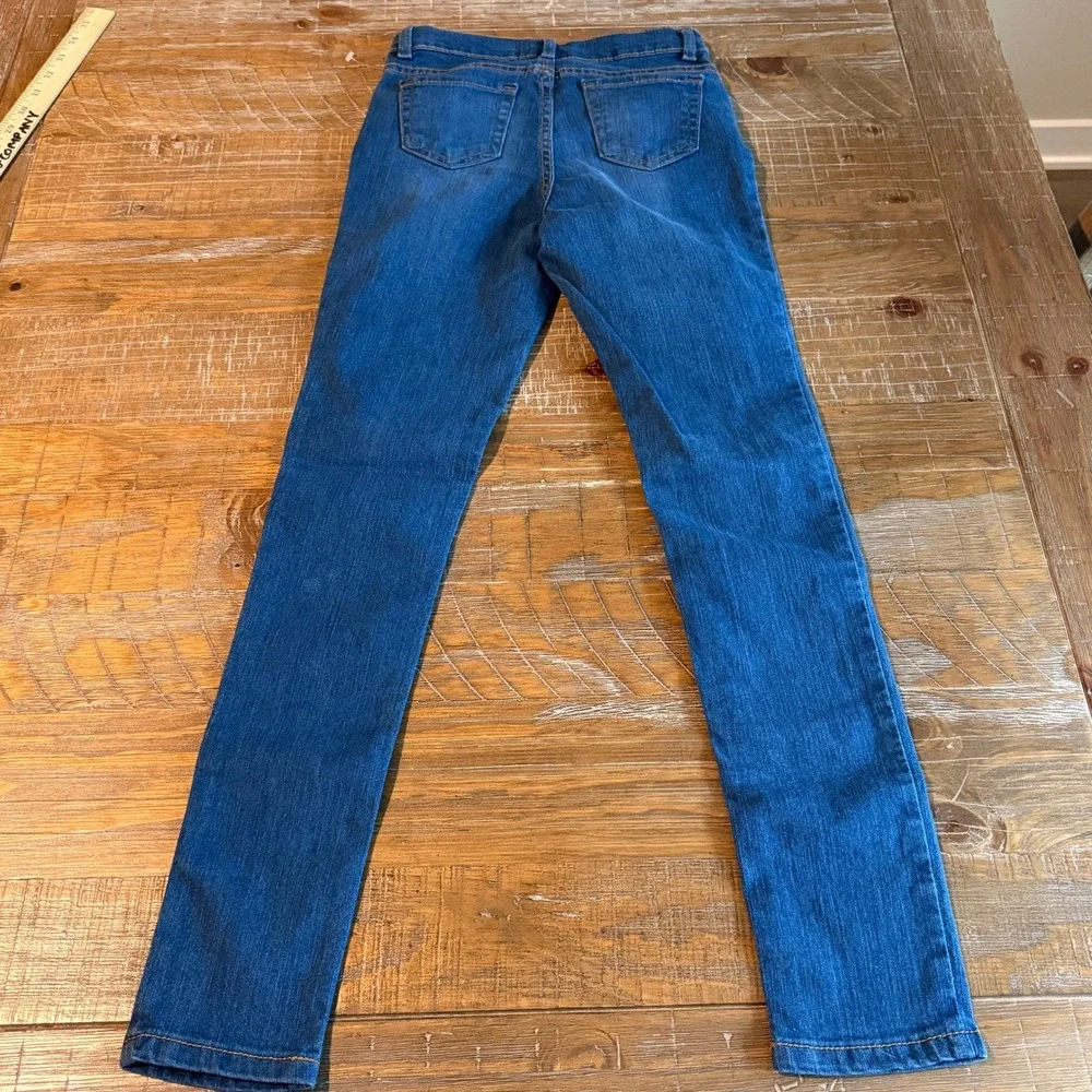 LOT Childrens Place Girls 12 Slim Super Skinny Jeans Stretch Pants NEW Blue